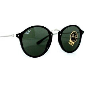 NEW RAY BAN RB 2447 901 BLACK SUNGLASSES